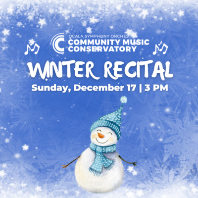 Community Music Conservatory Winter Recital