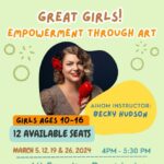 Great Girls! Empowerment through Art at Mary Sue Rich Community Center at Reed Place