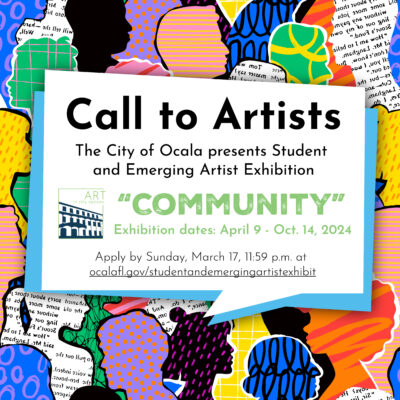 2024 Student and Emerging Artist Competition "Community" OPEN CALL