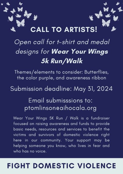 Open Call: Wear Your Wings 5k Run/Walk