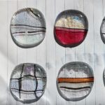 Gallery 1 - Fused Glass Circles by Newy Fagan-light background