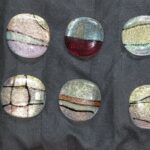 Gallery 2 - Fused Glass Circles by Newy Fagan- dark background